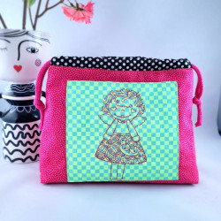 Stickdatei - Blumenfee Line Art